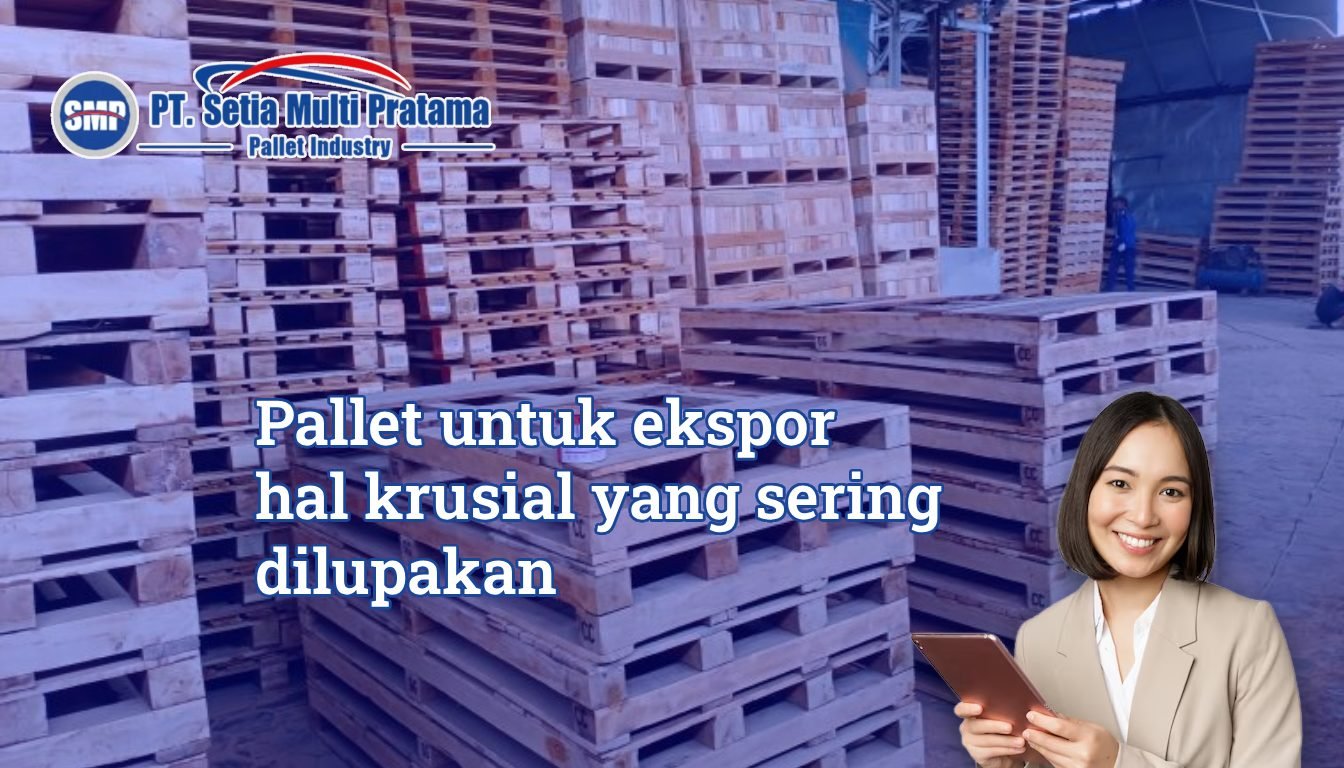 Pallet untuk ekspor hal krusial yang sering dilupakan